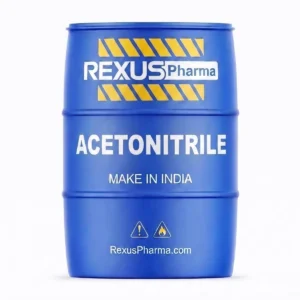 Acetonitrile drum supplied and exported by Rexus Pharma Chem LLP, India