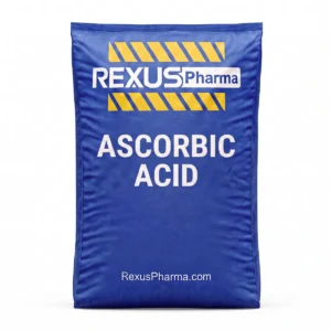 Ascorbic Acid (Vitamin C) bag supplied and exported by Rexus Pharma Chem LLP, India