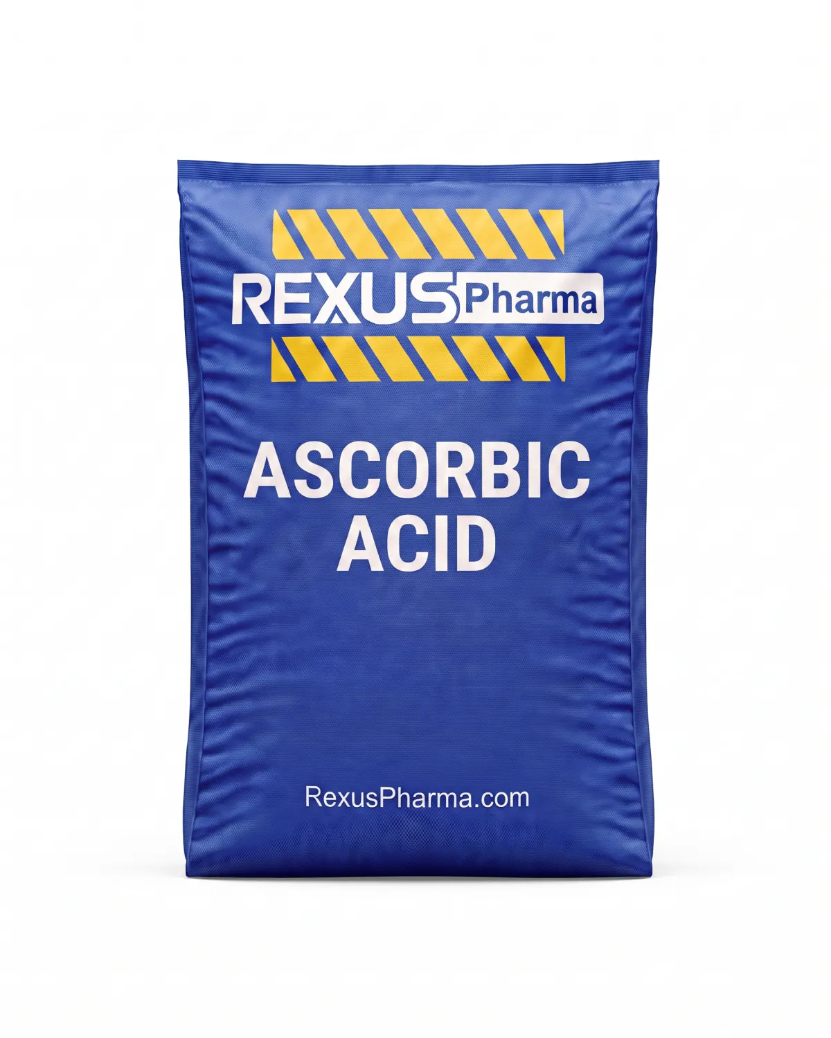 Ascorbic Acid (Vitamin C) bag supplied and exported by Rexus Pharma Chem LLP, India