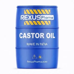Castor Oil drum supplied and exported by Rexus Pharma Chem LLP, India
