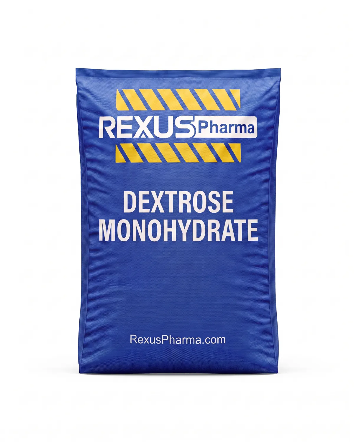 Dextrose Monohydrate & Anhydrous bag supplied and exported by Rexus Pharma Chem LLP, India