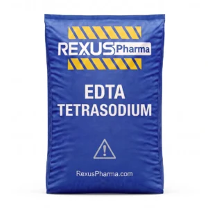 EDTA Tetrasodium bag supplied and exported by Rexus Pharma Chem LLP, India
