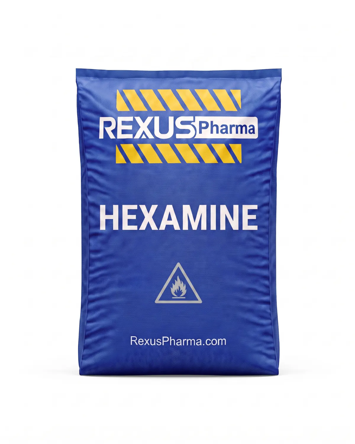 Hexamine bag supplied and exported by Rexus Pharma Chem LLP, India