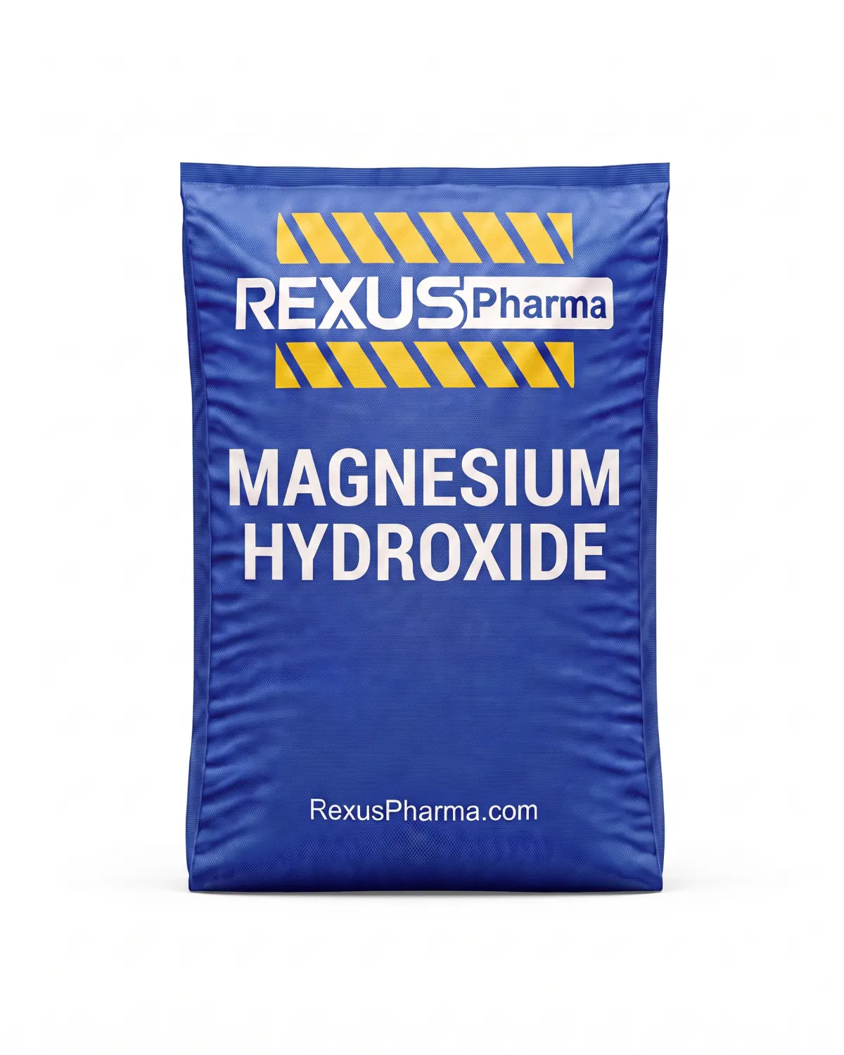 Magnesium Hydroxide bag supplied and exported by Rexus Pharma Chem LLP, India