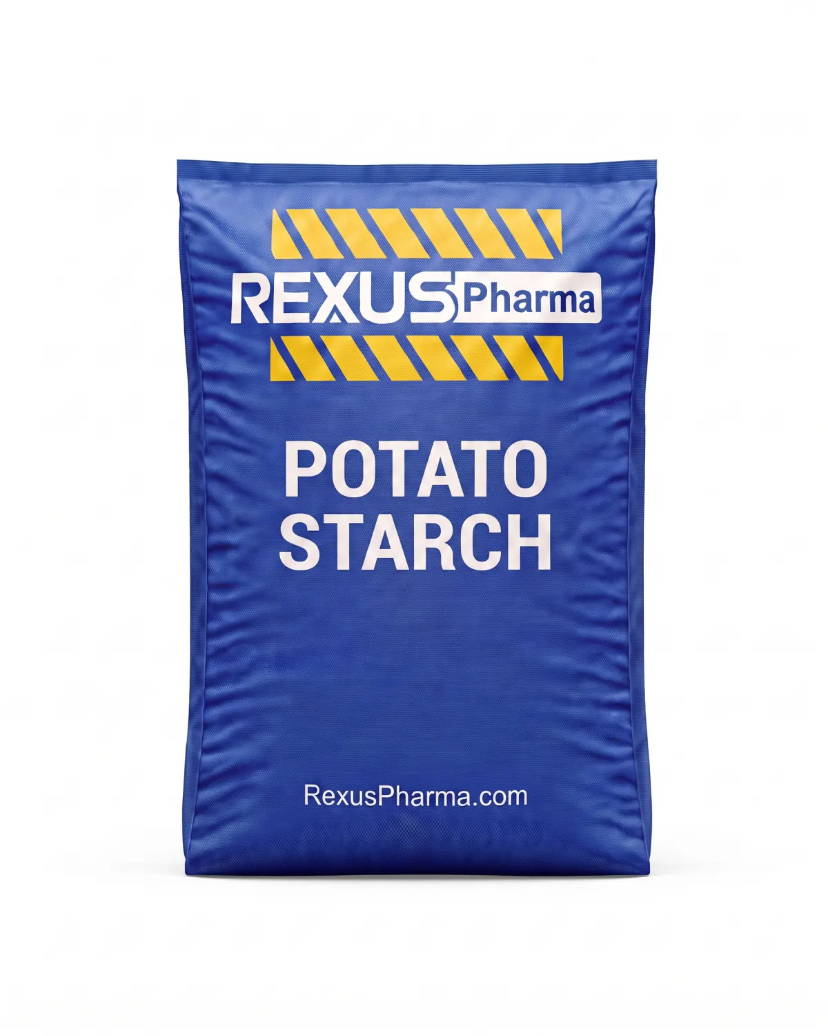 Potato Starch bag supplied and exported by Rexus Pharma Chem LLP, India