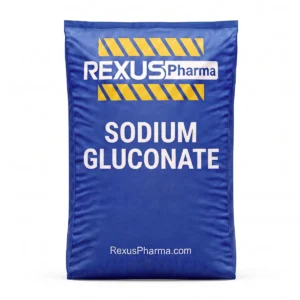 Sodium Gluconate bag supplied and exported by Rexus Pharma Chem LLP, India