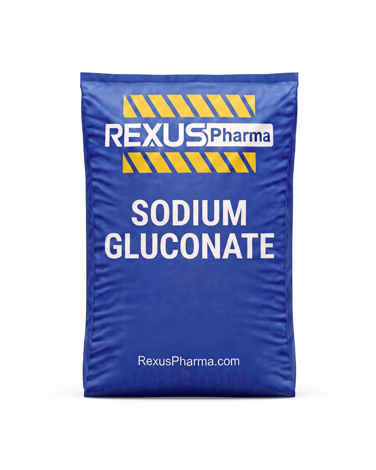 Sodium Gluconate bag supplied and exported by Rexus Pharma Chem LLP, India