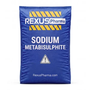 Sodium Metabisulphite bag supplied and exported by Rexus Pharma Chem LLP, India