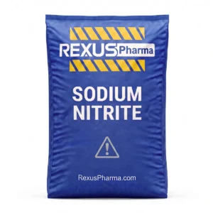 Sodium Nitrite bag supplied and exported by Rexus Pharma Chem LLP, India