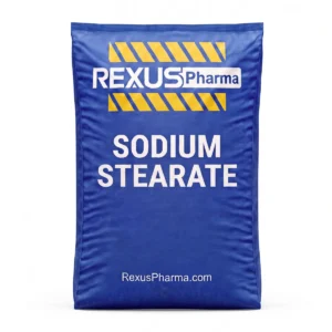 Sodium Stearate bag supplied and exported by Rexus Pharma Chem LLP, India