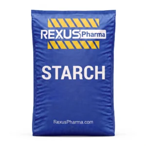 Starch bag supplied and exported by Rexus Pharma Chem LLP, India
