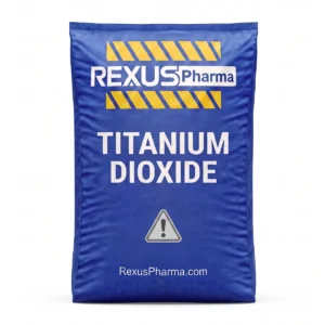 Titanium Dioxide bag supplied and exported by Rexus Pharma Chem LLP, India