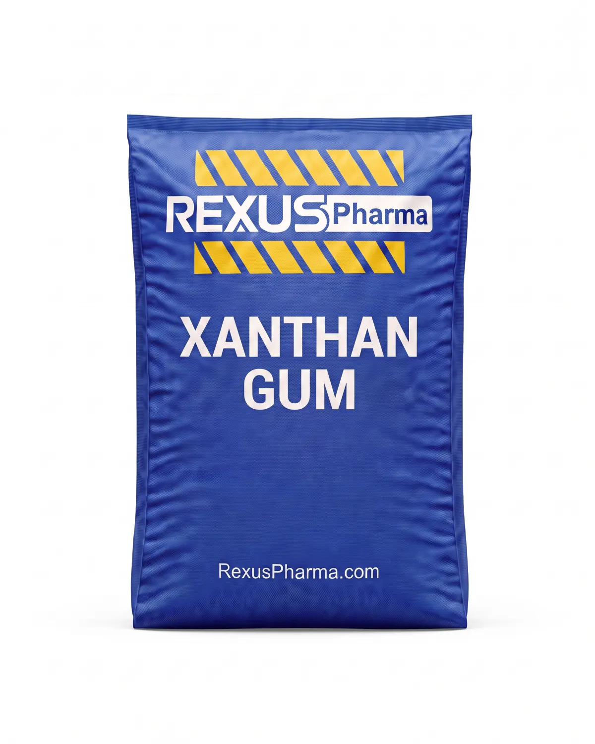 Xanthan Gum bag supplied and exported by Rexus Pharma Chem LLP, India